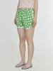 ADOREBELLE Flower Jacquard Dolphin Shorts - Green