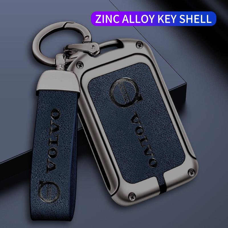 Carcasă Cheie Stil Mașină Aliaj Zinc Suport Protector Pentru Volvo XC60 XC40 XC90 S90 V60 S60 V90 C40 Polestar 1 2 Accesoriu