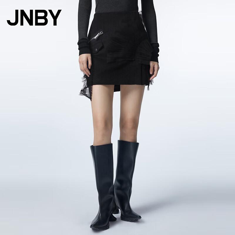 JNBY Mesh Splicing Short Skirt M