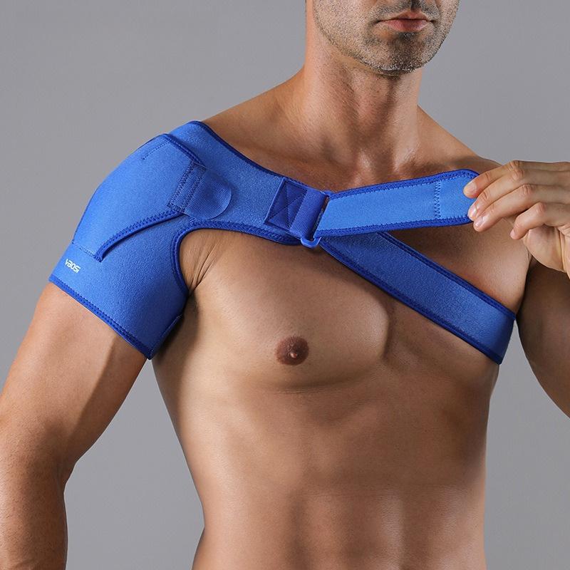 

1 шт. спортивные наплечники с регулируемыми одинарными плечевыми ремнями, спортивные ремни, защитные одинарные наплечники Uniform code синий