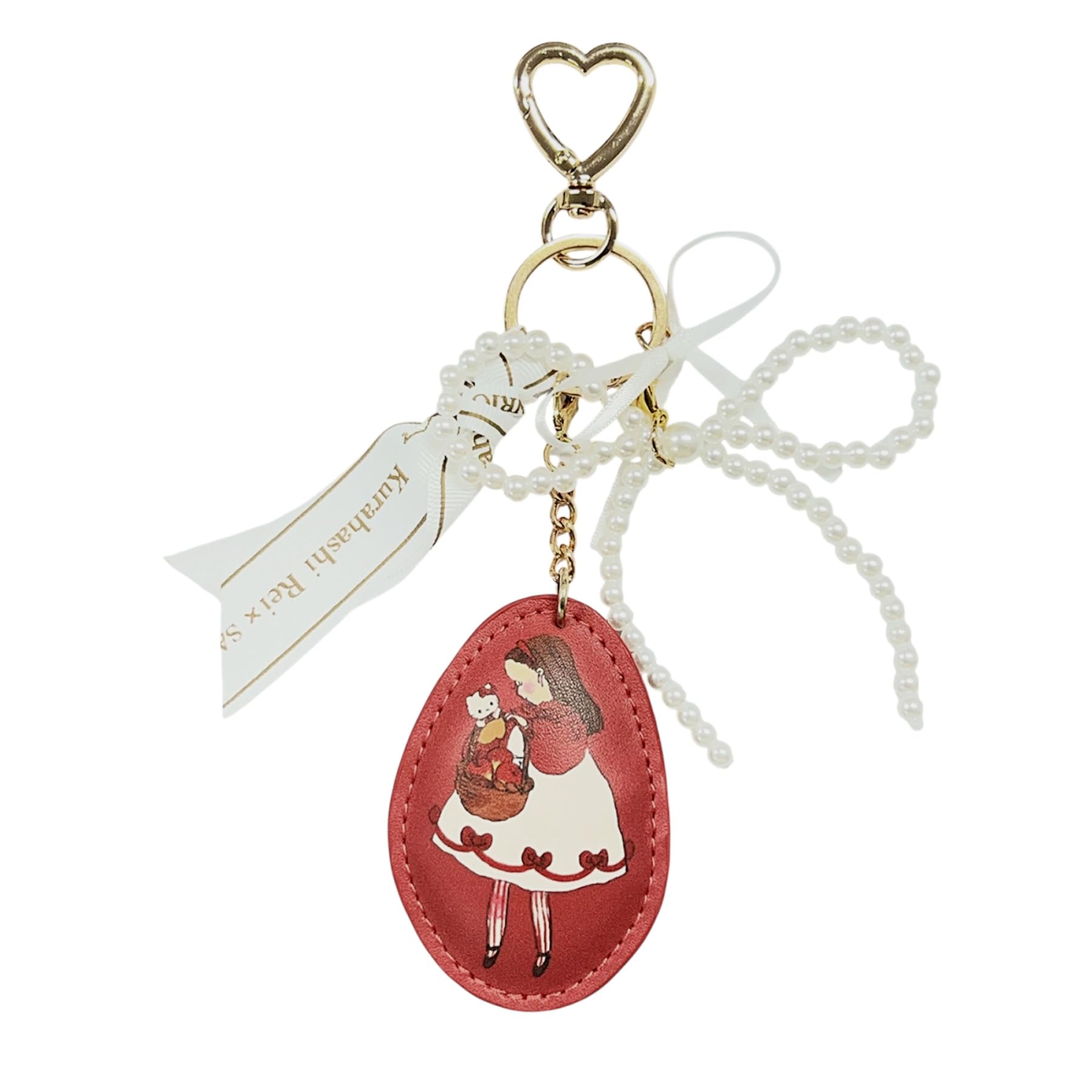 Rei Sanrio Charm Keychain Bag Charm Illustrator Kurahashi Rei SANRIO CHARACTERS Collaboration Gift Treat for Yourself [Nicot] Kurahashi &