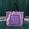 Portable Foldable Reusable Grocery Tote Bag Waterproof Travel Shopping Handbag for Women