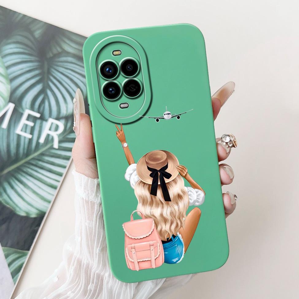 For Huawei Nova 13 Pro Case MIS-AL00 Silicone Cute Cartoon Cat Luxury Fashion Shockproof Bumper For Huawei Nova 13Pro Back Cover