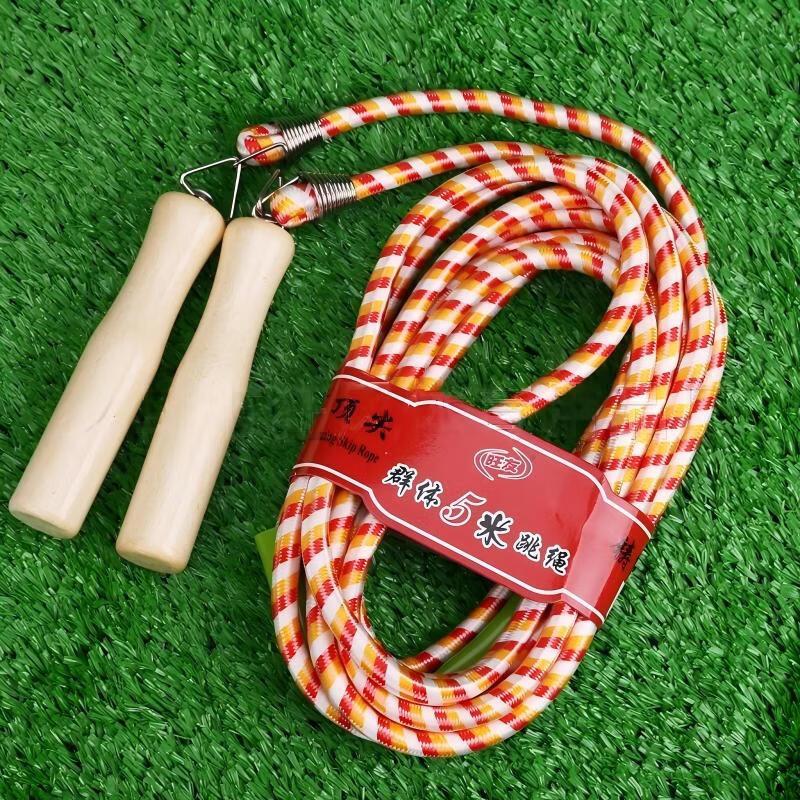 Team Building Group Cotton Jump Rope with Wooden Handles