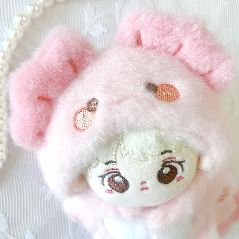Fluffy Animal Kigurumi (10cm) Pink Plush Toy [Used]