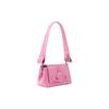 Vivienne Westwood Hazel Detachable Chain Strap Magnetic Closure Calfskin Handheld Crossbody Shoulder Bag Women handbags Pink 4201008UUL001OPINK