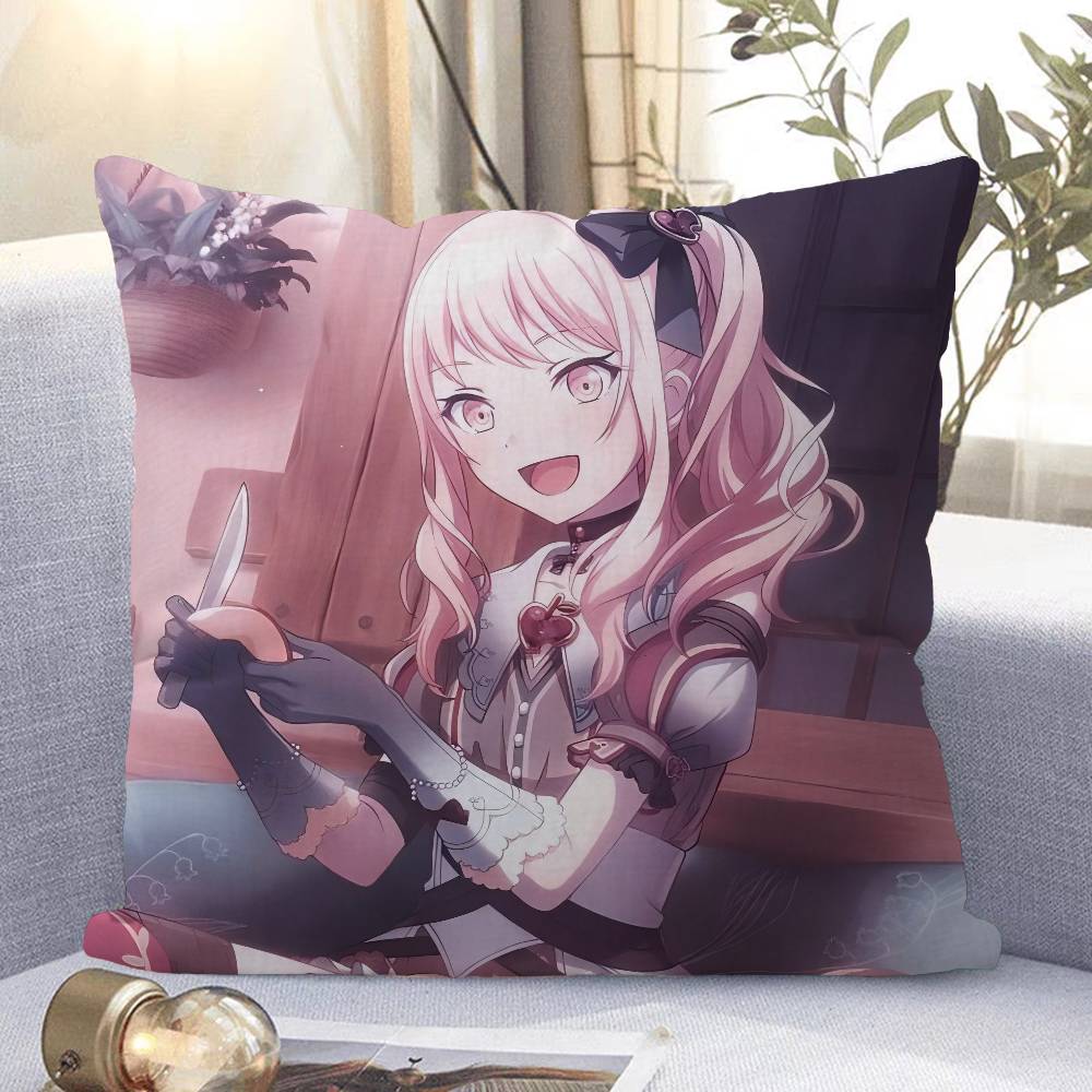 

Проект SEKAI Акияма Мизуки Подушка Аниме Подушка Подушка для головы на диван-кровать Наволочка Чехол для подушки 45x45 см Мода 12x12Inch