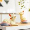 Aromatherapy Candle Mold Foxes Silicone Resin Molds Epoxy Casting Mold Home Decors