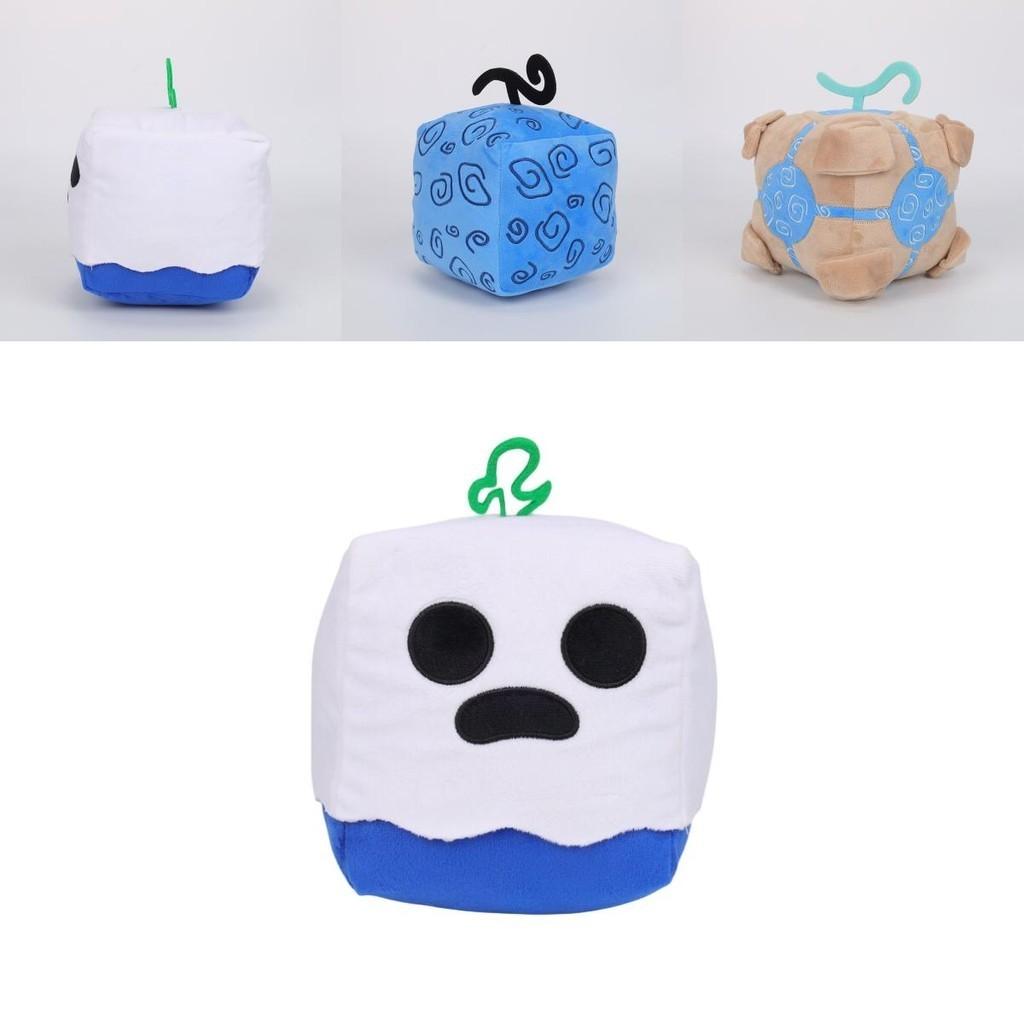 Blox Fruits Pluche Speelgoed In Paarse Luipaardprint Doos Zacht En Pluizig Knuffeldier Voor Kinderen 15cm Hoogte
