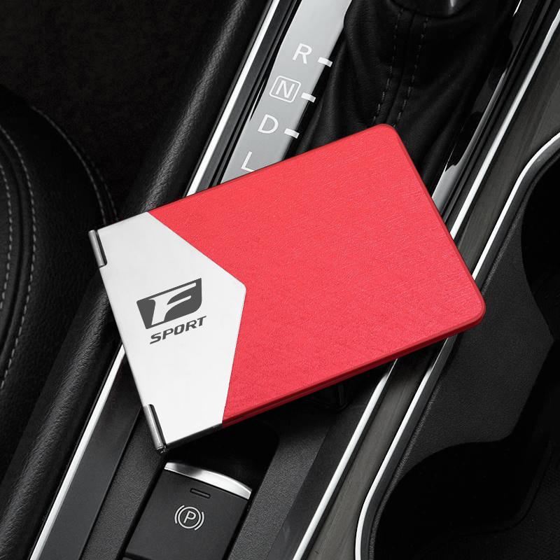 

Car Driver License Wallet ID License Storage Bag Credit Card Holder For Lexus GS IS LS500h ES260 ES300h RX350h NX260 UX260 LM LC