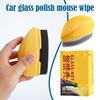 Car Glass Glossy Mouse Powerful Windshield Cleaner Oil Film Remover Cleaning Brush Window Coating Crystal Plating Agent Brush