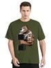 Nowa Zaciekła Pitbull Ćwicząca Koszulka Modny Streetwear Siłownia Oversize Koszulka Męska Odzież Top Fitness Koszulka