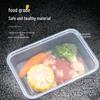Einweg-Kunststoff-Lebensmittelbehälter mit Deckel