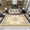 European Living Room Rugs Light Luxury Washable Bedroom Large Size Carpet Home Decoration Gorgeous Soft Fluff Non-slip Floor Mat