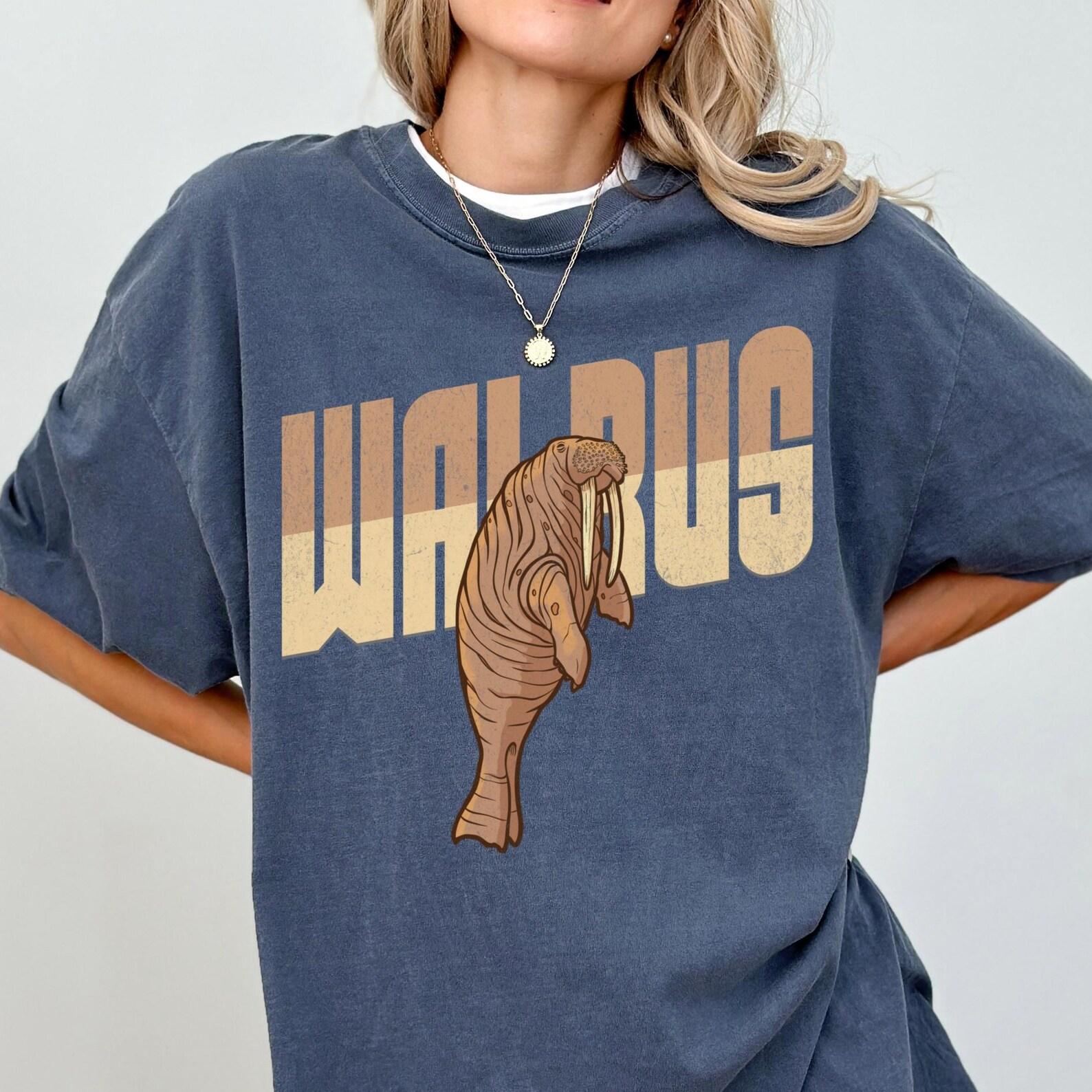 Walrus Comfort Colors T-Shirt – Ocean Lover Unisex Tee M
