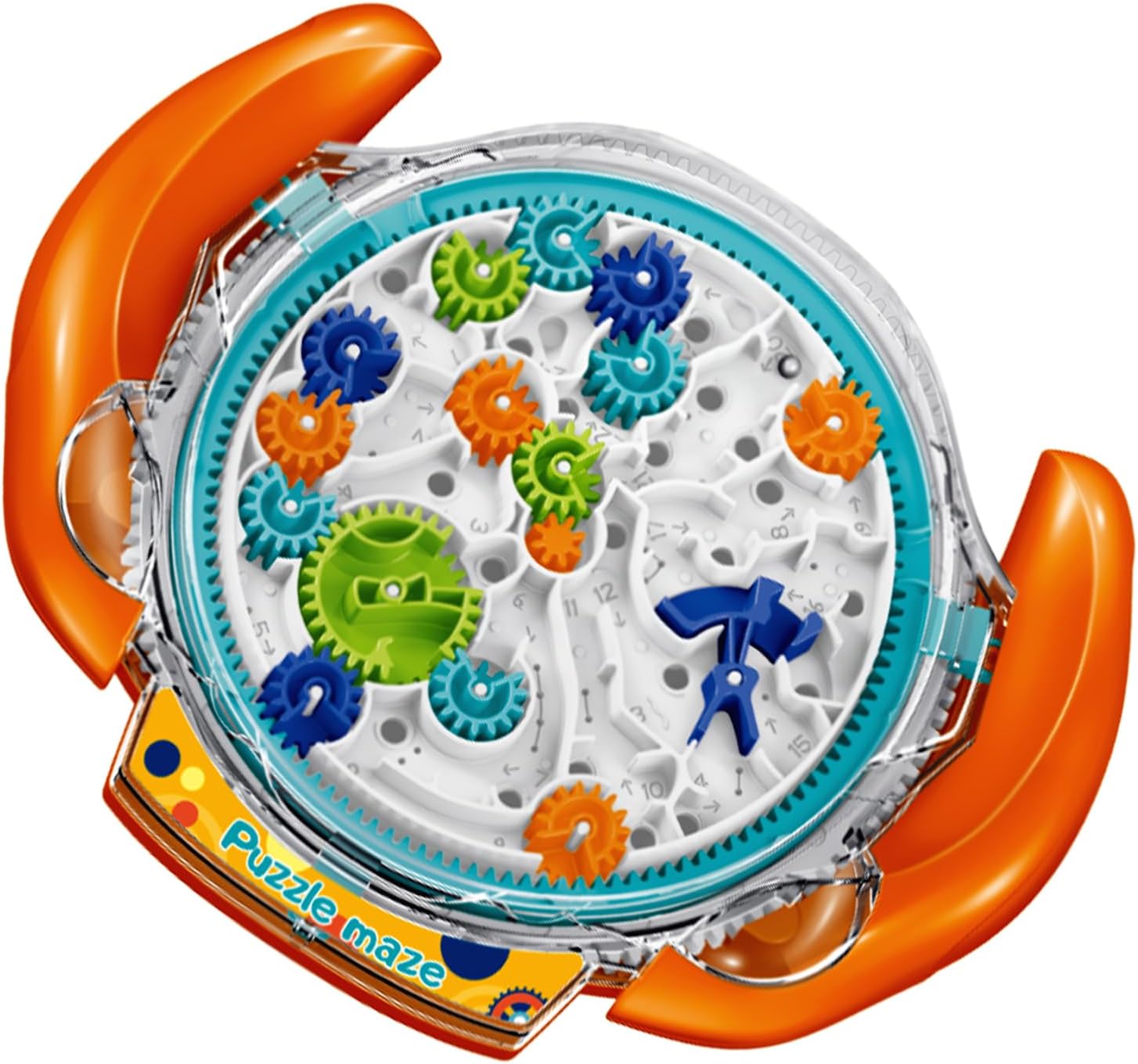 

Лучшая головоломка для детей, 3D-лабиринт для развития пространственного мышления, логики и воображения, игрушка для детей 8-15 лет оранжевый