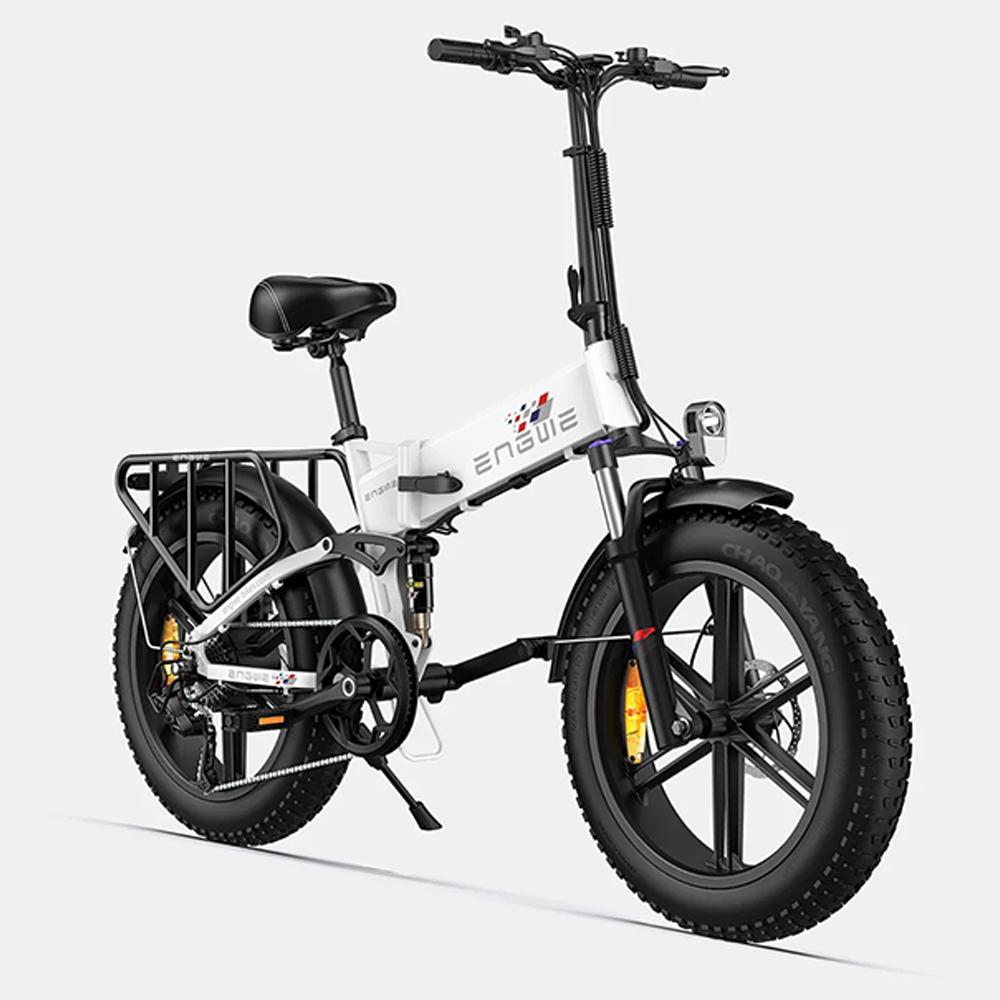 Electric Bike Foldable ENGWE 20" 250W Motor 48V 13AH Max Range120Km Load 150Kg ENGINE X