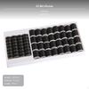 60Piece Sewing Machine Bobbin Thread Set, Polyester, MultiColor 60 Colors