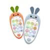 Baby Phone Toy Music Sound Telephone Sleeping Toys With Teether Simulation Phone Kids Infant Early Educational Toy Kids Gifts
