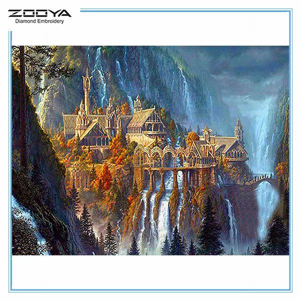 

ZOOYA DIY 3D Алмазная вышивка Крестом Ремесло Стежок Домашний декор Декорации