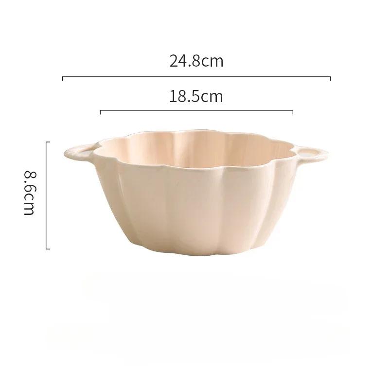 Kitchen Supplies Ceramic Tableware Ramen Bowl Home Utensils for Hospitality Ceramic Dishes to Eat Bowls for Food Noodle Rice Bar