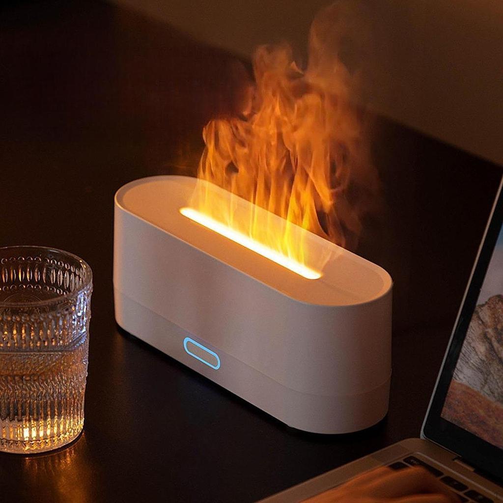 Flame Effect Humidifier for Air Moisture And Aroma Diffusion In Home