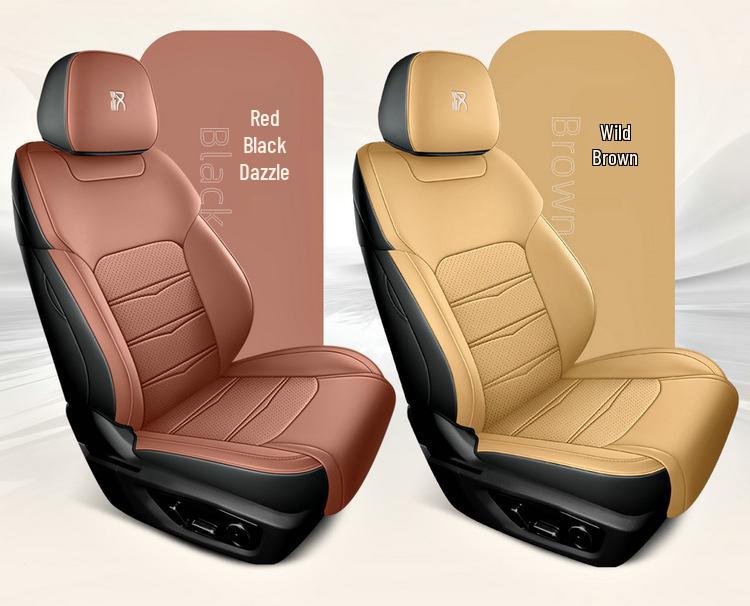 BYD Han 5-Seater Leather Car Seat Cushion - All-Season Universal Cover, 25 Models Available