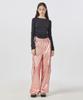 WOVEMENT [22Fw] Metallic Cargo Padding Pants - Peach