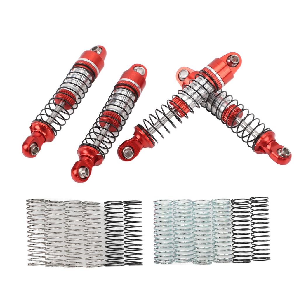 RC Car Shock Absorber Enhanced Performance High Strength Front Rear RC Shock Damper with Springs for RC Car