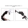 Robot Arm Kit, 6DOF Robot Mechanical Arm Clamp Claw Kit with Aluminum Plate for 6DOF Manipulators
