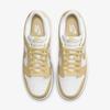 Nike Dunk Low Team Gold und Weiß DV0833-100