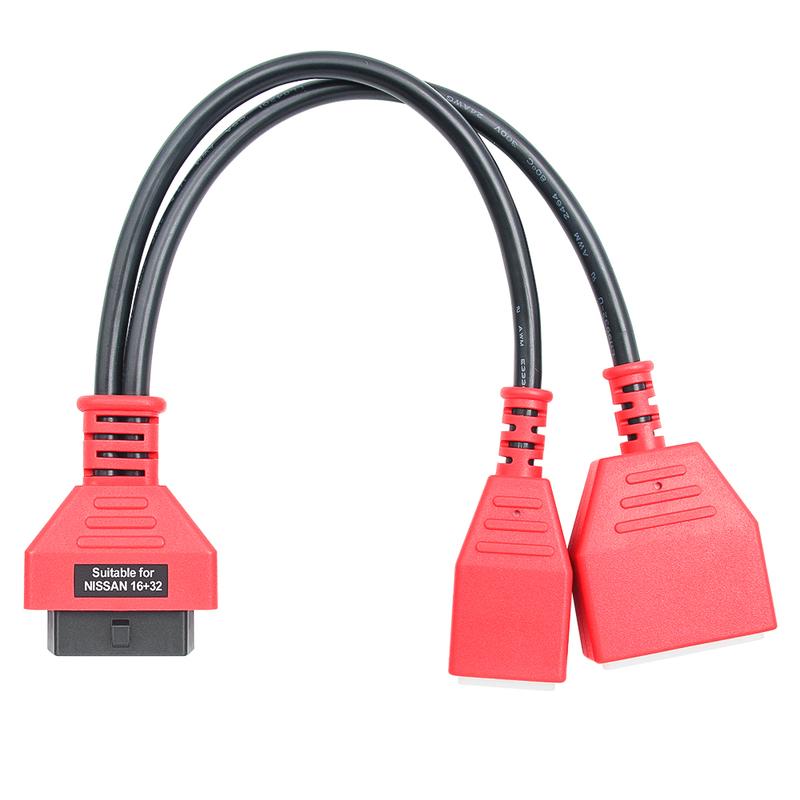 Кабель-адаптер 16+32 Gateway OBD2 для Nissan Без пароля Работает с Autel IM508 IM608 Lonsdor K518SE Разъем OBD 2 Автомобильный инструмент