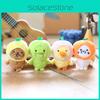 Adorable Fruit Duck Keychain Plush Toy Cute Bag Charm Soft Stuffed Animal