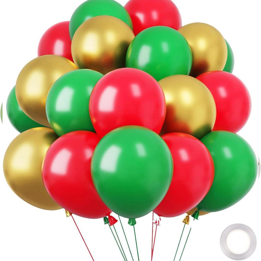 30-Piece Colorful Metal Sequin Balloon Set for Birthday Parties and Ceremonies