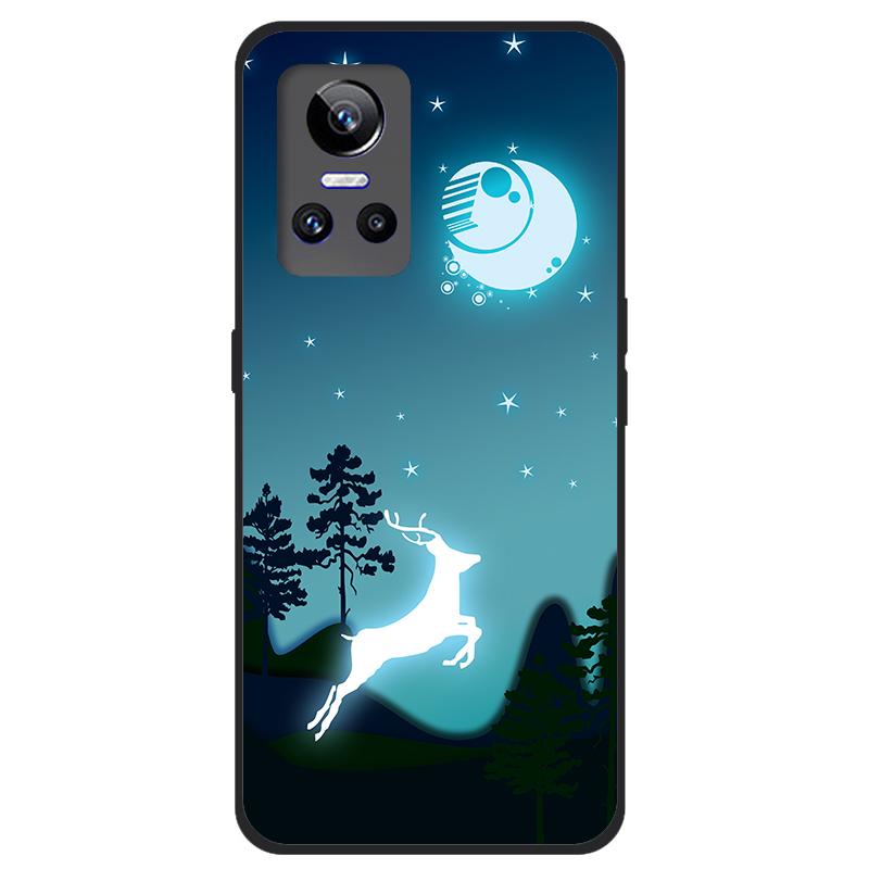For Realme GT Neo 2 5G Case TPU Silicone Soft Cartoon Clear Case for Realme GT Neo 2 3 Neo3 Phone Cover Neo2T Transparent Coque