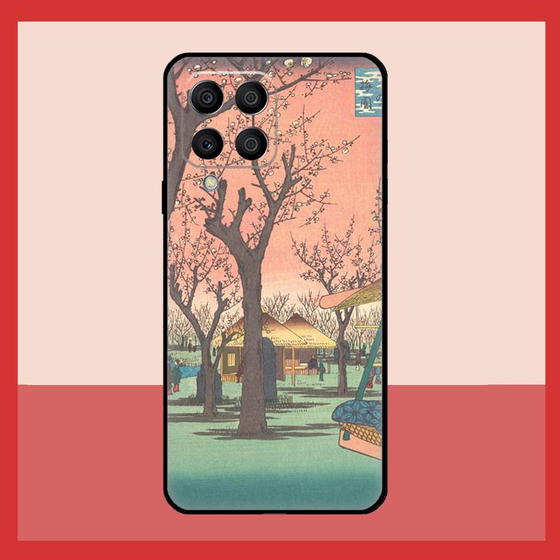Japanese Ukiyoe Case For Samsung Galaxy M56 M12 M06 M32 M52 M35 M55 M15 M11 M13 M14 M16 M36 M31 M53 M34 M54