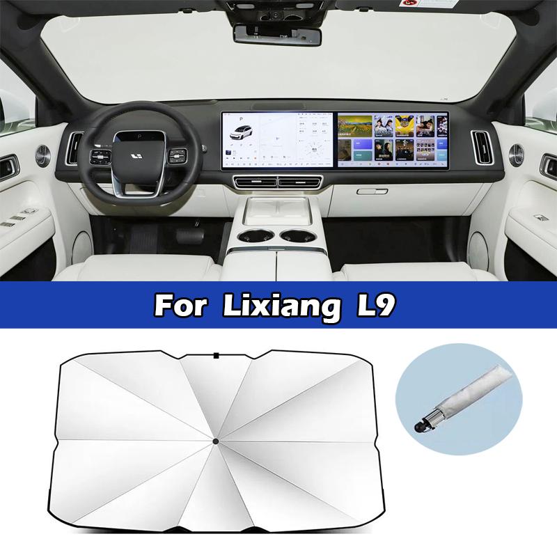 Car Sunshade Umbrella for Leading Ideal LiXiang L6 L7 L8 L9 ONE Front Windshield UV Protection Cover Car Sunscreen Accessories
