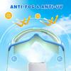 Kids Swimming Goggles Big Frame HD Wide View Anti-Fog Waterproof Soft Silicone Swim Mask for Kids Swim Training