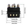 High Capacity 12V 500A Waterproof Winch Relays Contactor Control System For Truck Automotive Winches Remote Operation