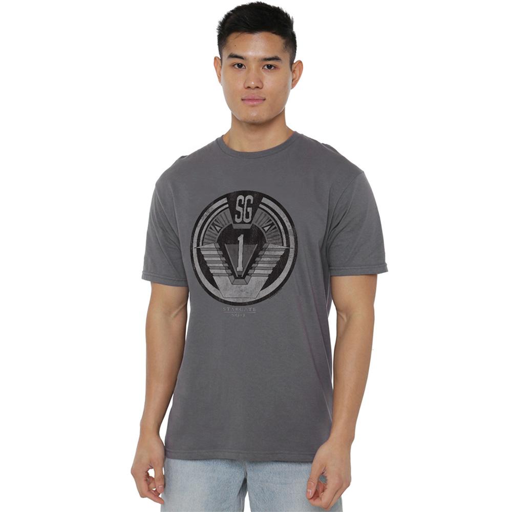 Stargate SG-1 Unisex Adult Team Badge T-Shirt