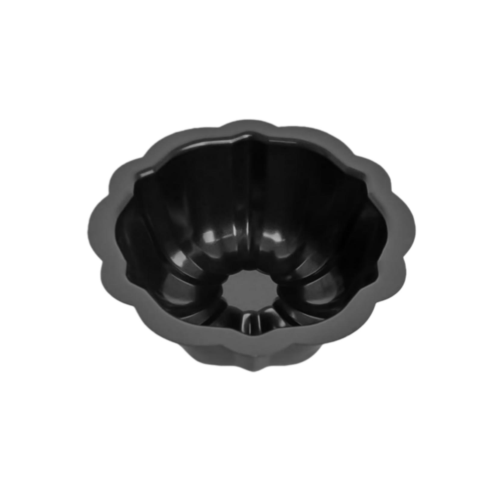 

Cake Pans, 4 Inch Nonstick Carbon Steel Fluted Molds For Baking Cupcakes, Brownies, And Tarts One Size