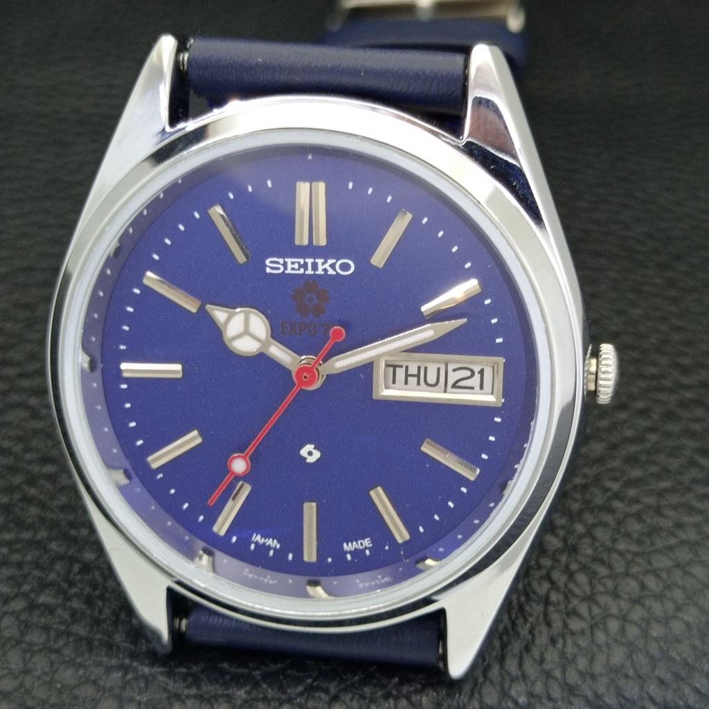 REFURBISHED VINTAGE SEIKO EXPO 70 AUTOMATIC 6309A JAPAN MENS WATCH a441912-1