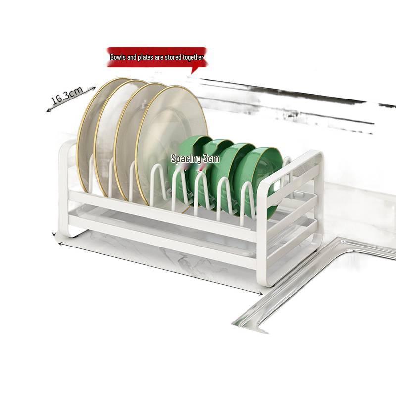 Multifunctional Kitchen Countertop Dish Rack Organizer