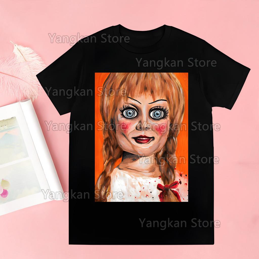 Annabelle Tops Summer Tops Graphic Tees Women Tshirt Clothes Girl T Shirt Drop Shipping