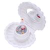Kids Musical Jewelry Box Colorful Light Dancing with Makeup Mirror Musical Jewelry   for Girls