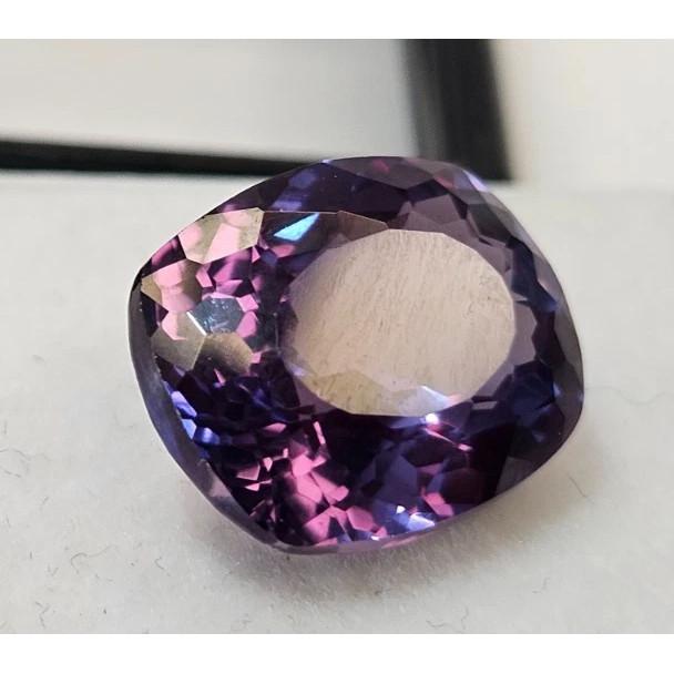 Alexandrite Color Change Natural 9-10 Ct Cushion Cut Fabulous Gemstone