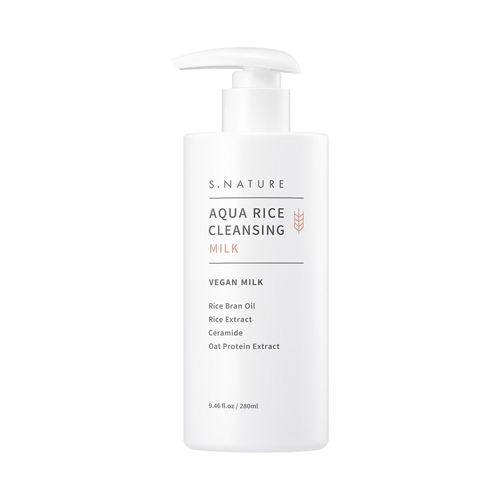 S.NATURE Aqua Rice Cleansing Milk 280ml