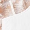 Girls' Leisure Suit Spring and Summer Children's Fashion Diagonal Shoulder Halter Flying Sleeve Top Short Belt Suit