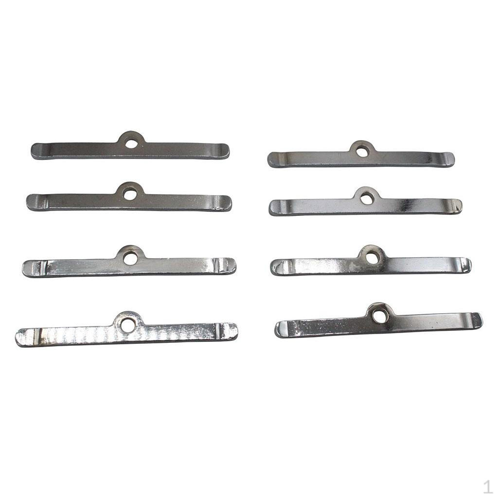

8Pcs 4 3/4 Valve Cover Spreader Bars Tab Small Block for 350 383 400 Replace