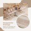 Rustproof Bathroom Storage Rack Large Capacity Faucet Drain Organizer Cosmetics Stand  Toilet